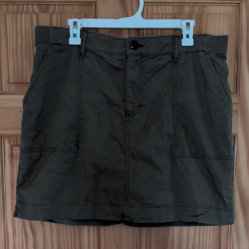 Lee Women's Olive Mini Skirt